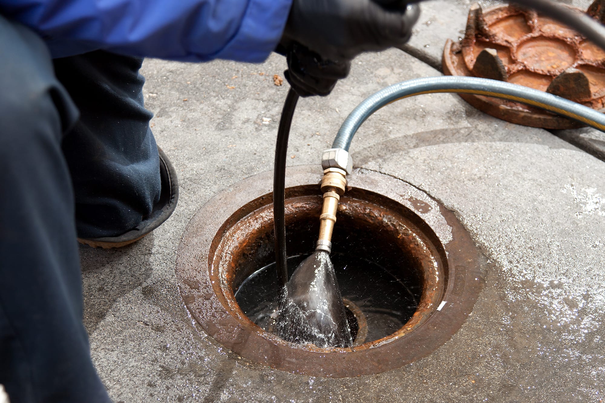 Kanalizasyon gider açma